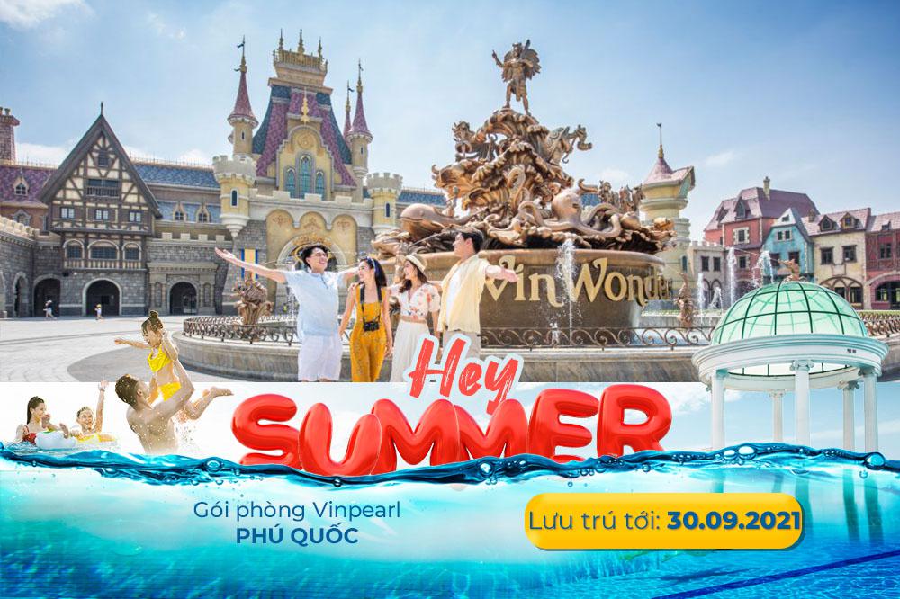 [Voucher Vinpearl Phú Quốc] 4N3Đ Villa 2PN, 1 bữa ăn trưa, 1 bữa ăn tối, vui chơi VinWonders và Vinpearl Safari, tặng Voucher Grand World  tại Vinpearl Discovery Greenhill Phú Quốc