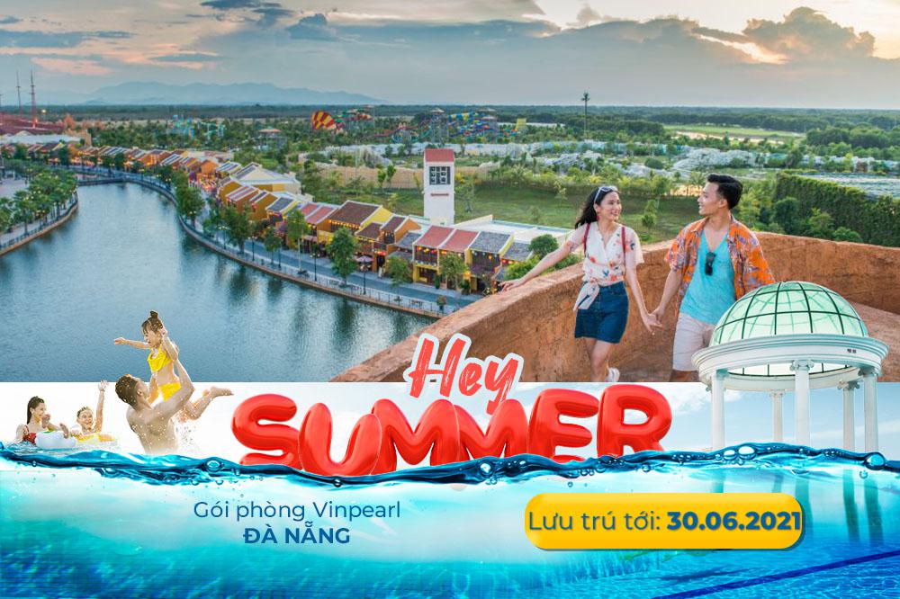 [Voucher Vinpearl Đà Nẵng] 3N2Đ phòng Vinpearl Đà Nẵng/Hội An + Ăn sáng + Tặng đưa đón sân bay cho 02 người và 2 trẻ em dưới 4 tuổi