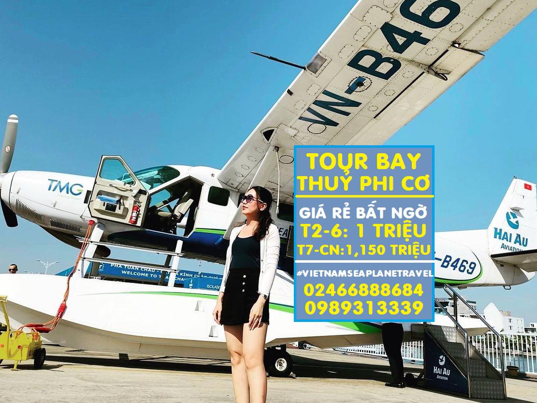 Tour Bay Thuỷ Phi Cơ Hạ Long 25 phút | Bay Thứ 7+CN | Giá 1.150.000 đồng