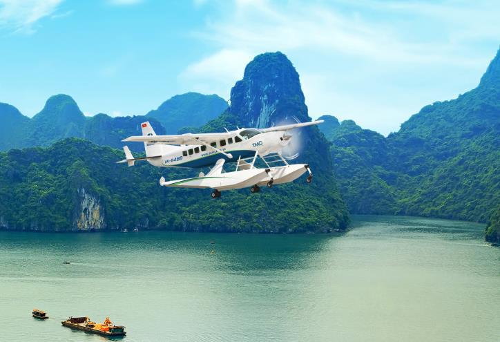 Thuỷ Phi Cơ Hạ Long bay 25 phút giá ưu đãi | Thứ 7 - Chủ nhật 